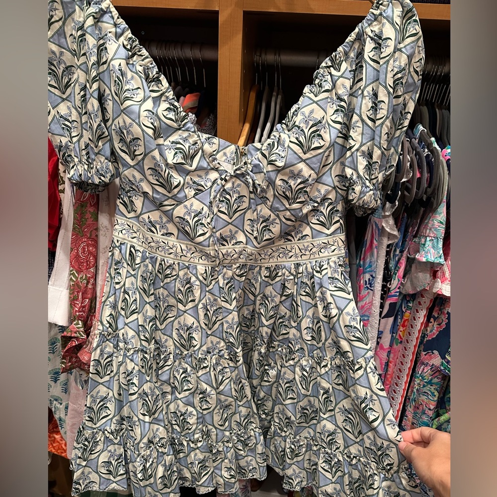 Agua by Agua Bendita Manzanilla mini dress size L